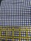 3 Wishes 1 Yard Precut Blue White Small Checkered Blender 100% Cotton